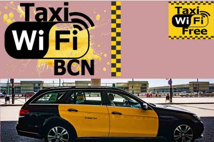 Wifi gratuito en los Taxis de Barcelona