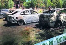 Archivada la causa por el incendio de los 9 Cabify en Sevilla Archivada la causa por el incendio de los 9 Cabify en Sevilla