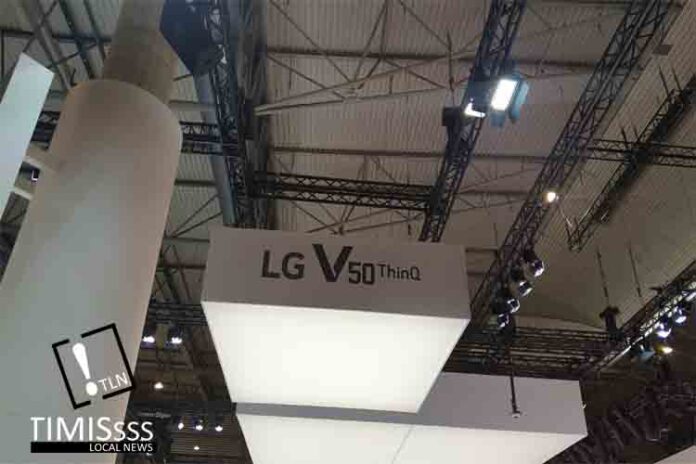 Presentación del LG V50 ThinQ en Barcelona