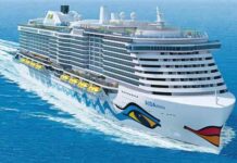 El crucero AIDAnova a gas natural llega al Puerto de Barcelona El crucero AIDAnova a gas natural llega al Puerto de Barcelona