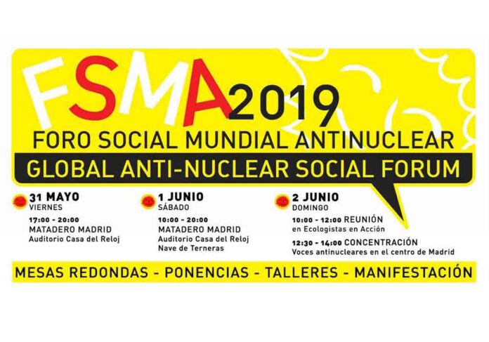 Foro Mundial Antinuclear 2019