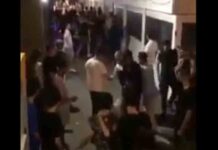 La pelea del pasado sábado en el Puerto Olímpico La pelea del pasado sábado en el Puerto Olímpico