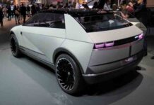 El aspecto retro del Hyundai 45 EV Compact evoca al primero de la marca El aspecto retro del Hyundai 45 EV Compact evoca al primero de la marca