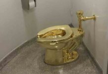 Roban un inodoro de oro macizo valorado en un millón de euros Roban un inodoro de oro macizo valorado en un millón de euros