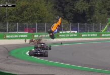 Espectacular accidente en Monza en la prueba de Formula 3 Espectacular accidente en Monza en la prueba de Formula 3