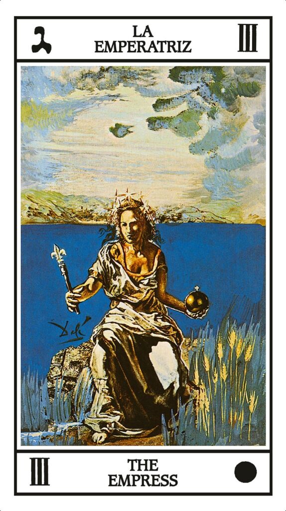 Las espeluznantes cartas de tarot de Salvador Dalí