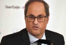 Torra recuerda a Lluís Companys antes de hacerse pública la sentencia Torra recuerda a Lluís Companys antes de hacerse pública la sentencia