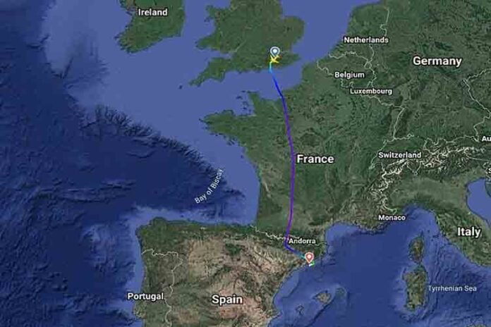 Un avión de British Airways con destino Málaga aterriza de emergencia en Barcelona