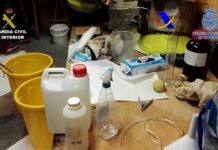 Desmantelado en Navarra un laboratorio de cocaína Desmantelado en Navarra un laboratorio de cocaína