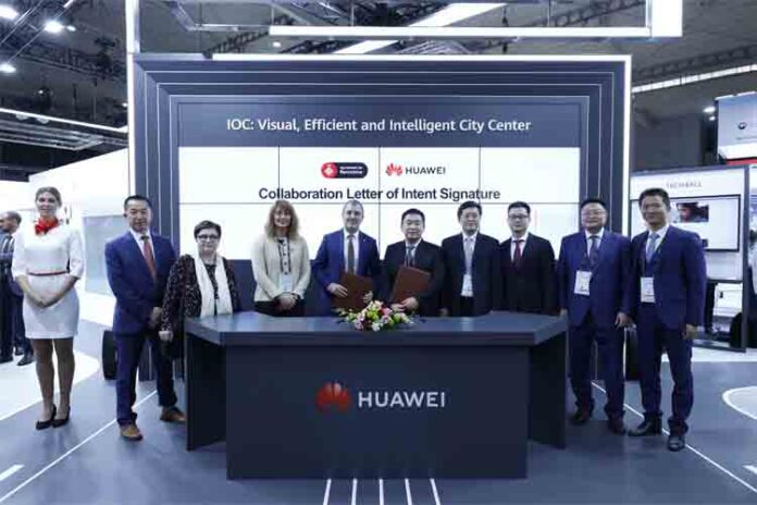 Huawei apuesta por Barcelona en sus planes de futuro empresarial Huawei apuesta por Barcelona en sus planes de futuro empresarial