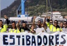 Los estibadores volverán a la huelga el 25 de noviembre Los estibadores volverán a la huelga el 25 de noviembre