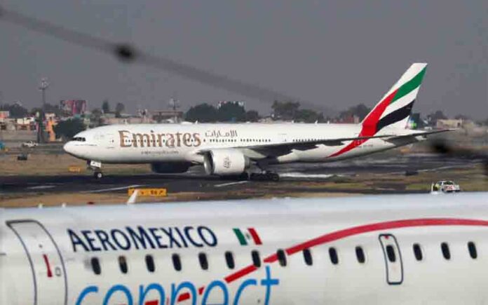 Emirates consigue su primer vuelo a México con escala en Barcelona