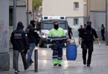 La redada de Badalona se salda con la incautación de 59 kg. de cocaína y 1,5 millones de euros La redada de Badalona se salda con la incautación de 59 kg. de cocaína y 1,5 millones de euros