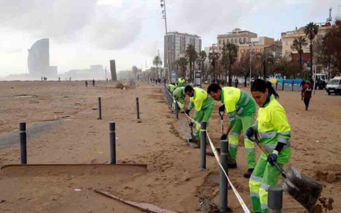 Barcelona solicitará la declaración de zona catastrófica en el litoral