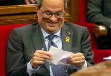 El Secretario General del Parlament de Catalunya quiere retirar el acta a Torra
