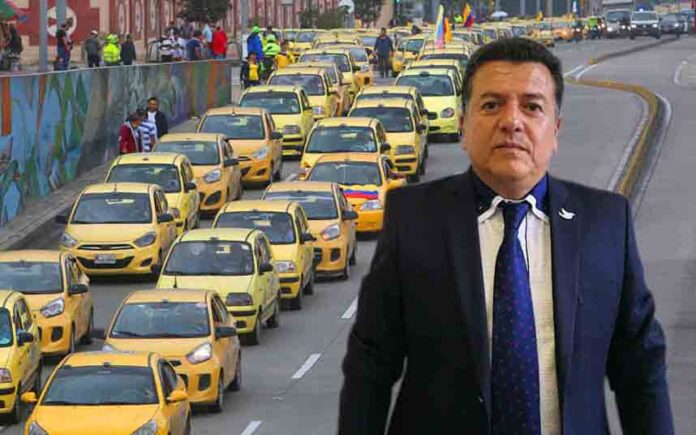 El presidente de los taxistas de Colombia denuncia amenazas de muerte