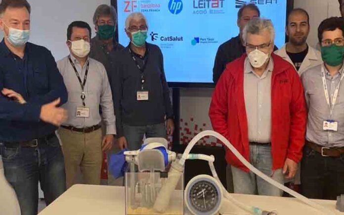 El primer respirador 3D fabricado de urgencia ya está homologado