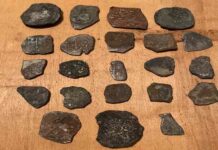 Halladas 22 monedas de plata españolas en Florida, de un naufragio de 1715 Halladas 22 monedas de plata españolas en Florida, de un naufragio de 1715