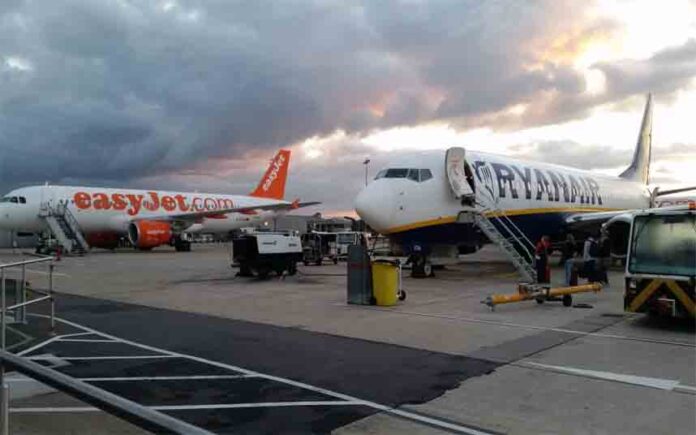 Ryanair, easyJet y Jet2 no tienen vuelos disponibles desde España al Reino Unido