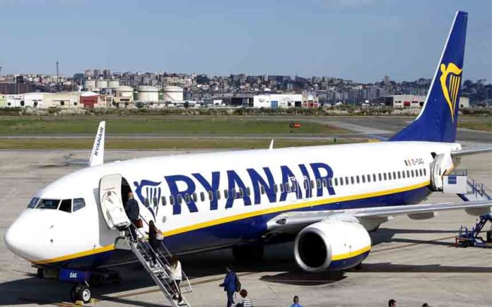 Ryanair reduce severamente los vuelos a España para combatir la propagación del COVID-19