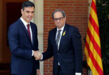 La Moncloa retomará el diálogo con Catalunya cuando la pandemia esté controlada La Moncloa retomará el diálogo con Catalunya cuando la pandemia esté controlada