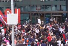 Ataque a la sede de la CNN en Atlanta por las declaraciones racistas de un reportero Ataque a la sede de la CNN en Atlanta por las declaraciones racistas de un reportero