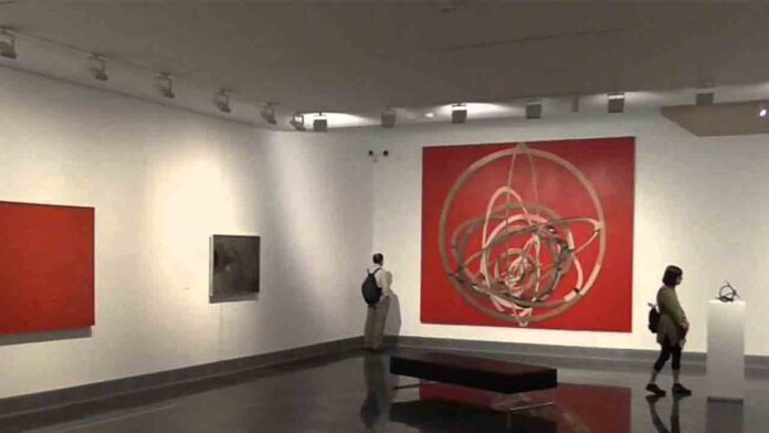 Exposición de obras de María Josefa Huarte en el Museo de Bellas Artes de Bilbao