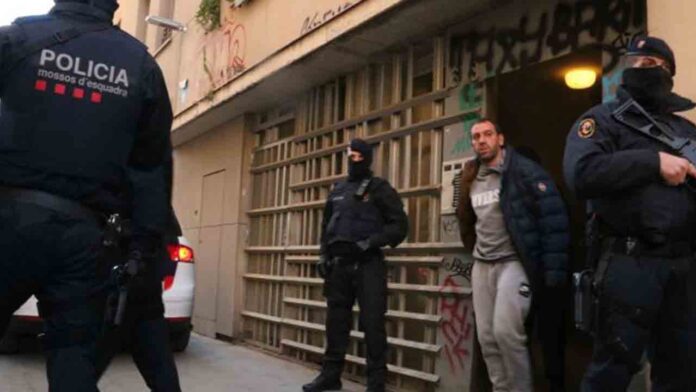 Operación antiterrorista de los Mossos en Barcelona