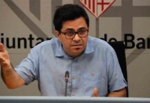 Ataque xenófobo de Vox contra Gerardo Pisarello Ataque xenófobo de Vox contra Gerardo Pisarello