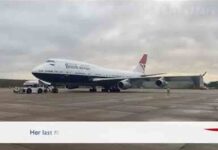 2 Boeing 747 de British Airways despegan por última vez con destino al desguace 2 Boeing 747 de British Airways despegan por última vez con destino al desguace