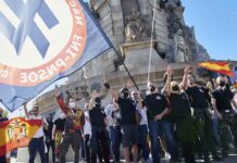 Barcelona denuncia ante la fiscalía la simbología franquista del 12 de octubre Barcelona denuncia ante la fiscalía la simbología franquista del 12 de octubre