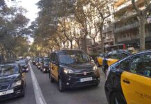 UATAE presta su apoyo a las movilizaciones del taxi en Barcelona UATAE presta su apoyo a las movilizaciones del taxi en Barcelona