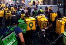 UGT pide a Inspección de Trabajo que obligue a Glovo y Uber a dar de alta a los riders UGT pide a Inspección de Trabajo que obligue a Glovo y Uber a dar de alta a los riders