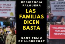 Familiares de la Residencia Falguera dicen basta Residencia Falguera
