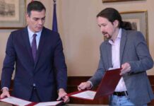 Podemos y PSOE congelan el sueldo de Sánchez y los ministros en los presupuestos Podemos y PSOE congelan el sueldo de Sánchez y los ministros en los presupuestos