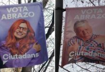 Ciudadanos obligado a retirar unos carteles electorales Ciudadanos obligado a retirar unos carteles electorales