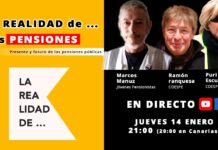 La Realidad de Las Pensiones – Jueves 14 a partir de la 21:00 La Realidad de Las Pensiones - Jueves 14 a partir de la 21:00