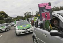 Miles de manifestantes en Brasil piden la destitución de Bolsonaro Miles de manifestantes en Brasil piden la destitución de Bolsonaro