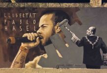 Fuertes protestas en Catalunya y València en apoyo a Hasel Fuertes protestas en Catalunya y València en apoyo a Hasel