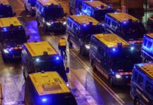 Séptima noche de altercados en Barcelona en defensa de Hasel Séptima noche de altercados en Barcelona en defensa de Hasel