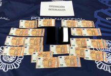 Cuatro detenidos por introducir dólares y euros falsos Cuatro detenidos por introducir dólares y euros falsos
