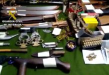 Descubren dos talleres de armas al investigar un caso de violencia de género Descubren dos talleres de armas al investigar un caso de violencia de género