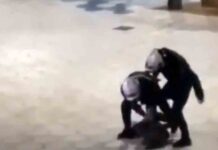 Expediente a dos policías por una brutal detención a una joven en Benidorm Expediente a dos policías por una brutal detención a una joven en Benidorm