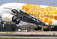 Regreso del Airbus A380 de Emirates a Barcelona Regreso del Airbus A380 de Emirates a Barcelona