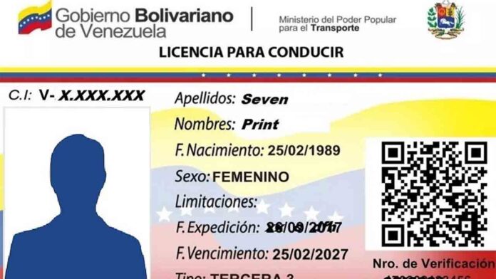 Detenidas 802 personas con permisos de conducir venezolanos falsos