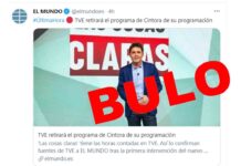 BULO: TVE ‘NO’ retirará el programa de Jesús Cintora TVE 'NO' retirará el programa de Jesús Cintora