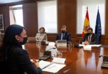 José Luis Escrivá se reúne con la directora de la EASO, Nina Gregori José Luis Escrivá se reúne con la directora de la EASO, Nina Gregori
