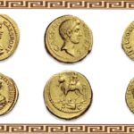 Recuperadas en Barcelona tres monedas áureos del Imperio Romano