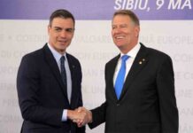 Pedro Sánchez se reúne con el Presidente de Rumanía, Klaus Iohannis, en Bruselas Pedro Sánchez se reúne con el Presidente de Rumanía, Klaus Iohannis, en Bruselas