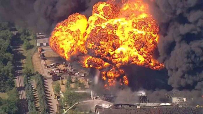 Una explosión en una planta química de Illinois obliga a evacuar toda la zona